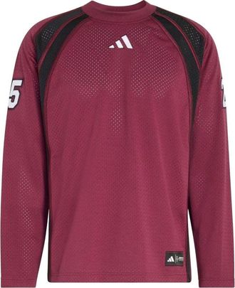 adidas x Mercedes - AMG Petronas Formula One Team Las Vegas LongSleeve T-Shirt Victory Crimson Black KG4795
