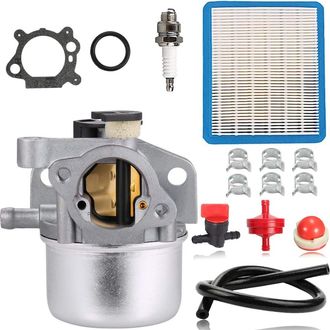 OEM 799871 799866 Carburador Para Briggs & Stratton 790845 796707 794304 Repuestos Para Cortac&eacute;sped Toro Recycler De 22 Con Motor Craftsman, Incluye Filtr