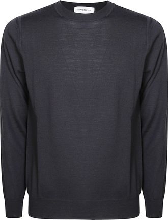 Paolo Pecora Fine-Knit Long-Sleeve Sweater