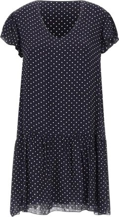 Kaos Midi-jurk met stippen - Blauw