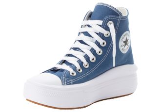 Converse Sneaker CONVERSE CHUCK TAYLOR ALL STAR MOVE PLATFORM, Damen, Gr. 39, blau (armor blau, wei&szlig;, schwarz), Textil, Schuhe Sneaker