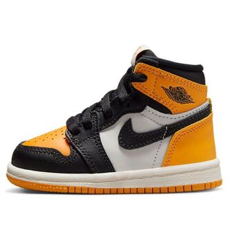 Air Jordan (TD) Air Jordan 1 Retro High OG Yellow Toe AQ2665-711