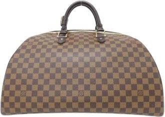Louis Vuitton Pre-owned Weekend Bags, unisex, Brown, Size: ONE SIZE Pre-owned Vintage Weekend Bag