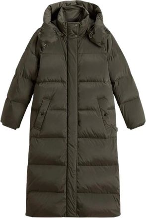 Woolrich Donna, Cappotti, Verde, M, new
