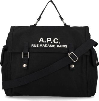 A.P.C. Besace Recuperation - men - Cotton - One Size - Black