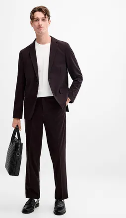 Lindbergh Mens REPREVE stretch suit Relaxed fit