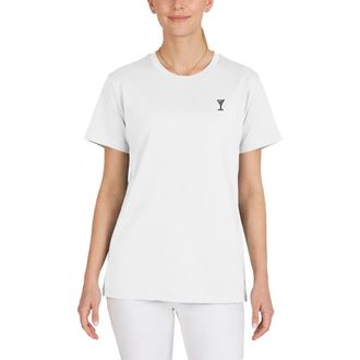 Dalix Womens Martini Lightweight Relaxed Jersey Tee in White at Nordstrom, Size Xx-Large