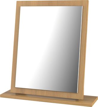 Welcome Furniture Sofia Ready Assembled Mirror in Modern Oak - Welcome Furniture | TJ Hughes