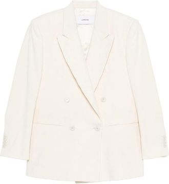 Lardini Double-breasted Corduroy Blazer