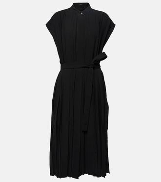 Joseph Davidge pliss&eacute; midi dress