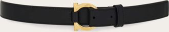 Ferragamo Women Gancini belt Black