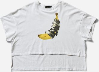 Undercover Women s Cropped T-Shirt White