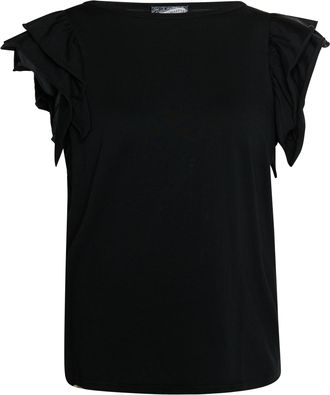 Dreimaster Dreimaster T-shirt Dames zwart