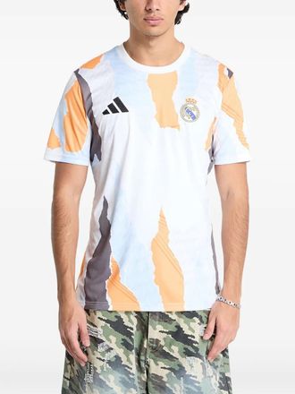 adidas T-shirt Real Madrids Pre-Match 24/25 - Bianco