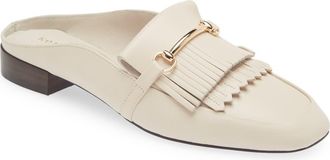 Koko + Palenki Dalina Mule in Beige Leather at Nordstrom, Size 6