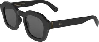 Retro Superfuture SALUTO BLACK 9FP Womens Sunglasses Black Size 53