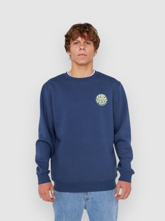 Rip Curl Wetsuit Icon Crew Sweater blau
