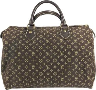 Louis Vuitton Pre-owned Handbags, female, Brown, Size: ONE SIZE Pre-owned Monogram Idylle Boston Bag
