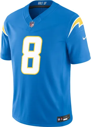 Nike Omarion Hampton Los Angeles Chargers Nike Mens Dri-FIT NFL Stitched Limited Jersey in Blue | 37NMLCLH97F-GPJ