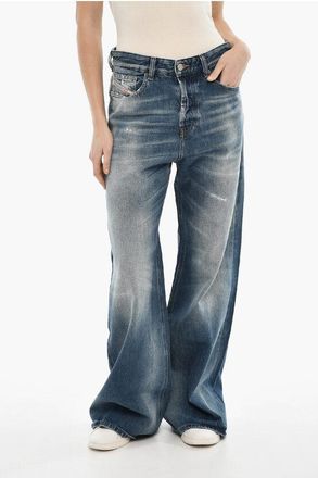 Diesel Jeans 1996 D-SIRE Wide Leg With Frayed Hem 25cm size 25