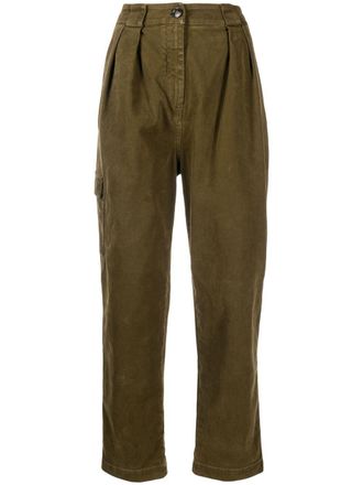 Woolrich High waist jeans - Groen