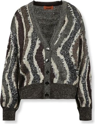 Missoni Dames, Truien, Bruin, Maat: XS Viscose