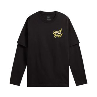 Vans For Nothing Twofer Long Sleeve T-Shirt - Dames - Longsleeves - Zwart - S - Tops