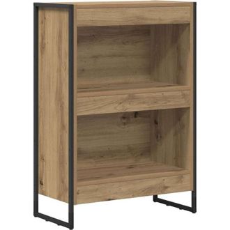 vidaXL Book Cabinet Artisian Oak 60 x 30 x 86.5 cm Engineered Wood vidaXL