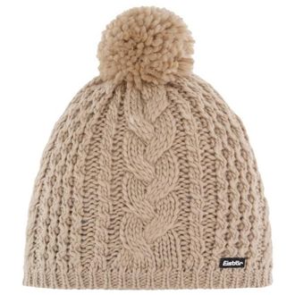 Eisb&auml;r Afra Pompon M&uuml;tze M&uuml;tzen f&uuml;r Damen | beige