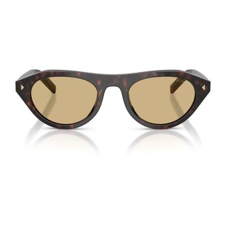 Prada Sunglasses, female, Brown, Size: 51 MM Sunglasses