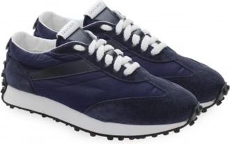 Doucal's Low Top Sneakers - Heren - Sneakers - Blauw - 41 EU - Leer - Schoenen