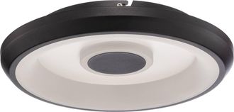 Lindby Lynden En Negro De Pl&aacute;stico - Lindby