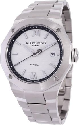 Baume & Mercier Riviera Automatic Silver Dial Mens Watch 10829
