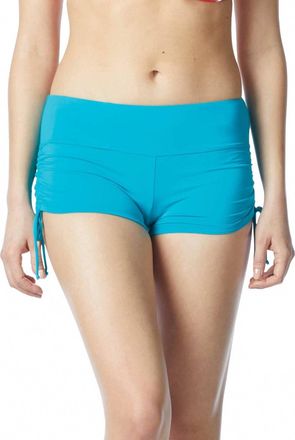 Beach House Blake Adjustable Side Tie Swim Short In Bch Pool
