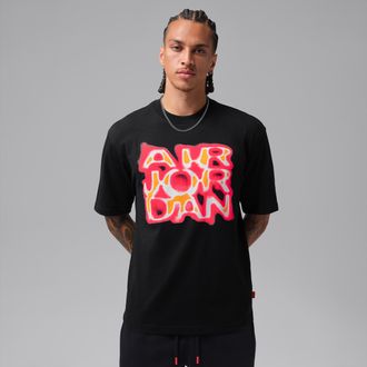 Nike Jordan Mens Jordan Brooklyn T-Shirt in Black | IX5411-010