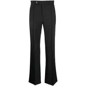 Ernest W. Baker Black Flare Trousers