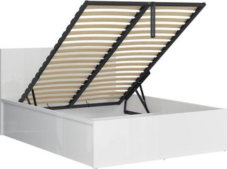 Petits Meubles Cama canap&eacute; 140x200 con somier estratificado Blanco