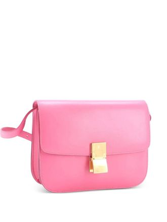 Celine Classic Box Bag Smooth Leather Medium crossbody bag - Pink