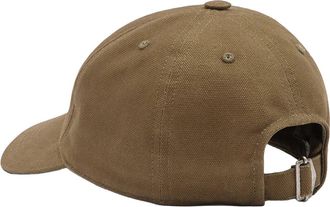 Isabel Marant Unisex Cotton Cap Tomas Khaki-Light Pink Hat Khaki/light
