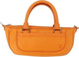 Louis Vuitton Pre-owned Handbags, female, Orange, Size: ONE SIZE Pre-owned Vintage Epi Leather Handbag
