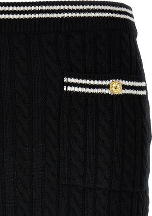 Alessandra Rich Cotton Long Womens Skirt
