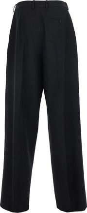 Balenciaga Mens Trousers Wool Black