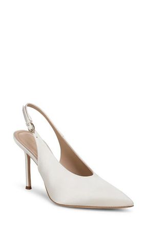 Favorite Daughter Remy Pointed Toe Slingback Sandal in Ivory at Nordstrom, Size 7.5