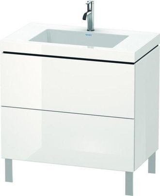 Duravit Duravit - L-cube Meuble Lavabo C-bonded Avec Socle Sur Pied, 80x48