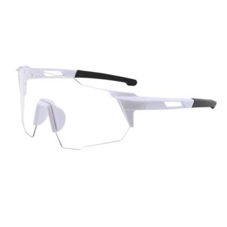 Generic Polarized Photochromic Sunglasses - Cycling Eyeglasses | 14x6cm Sports Sunglasses with UV Protection, Polycarbonate Frame Eyewear with Clear Windproof