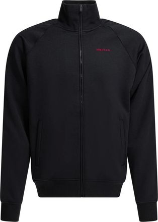 Alexander McQueen Sweatshirt met rits - Heren - Sweatshirts & Hoodies - Blauw - Maat: L Katoen