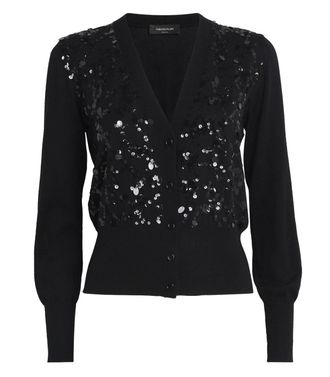 Fabiana Filippi Sequined Cardigan Size L