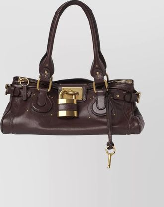 Chlo&eacute; paddington leather shoulder bag