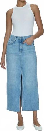 Pistola Denim Alice Midi Skirt In Brooklyn