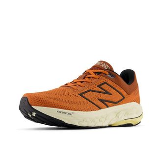 New Balance Mens Fresh Foam X 860 V14 Running Shoe, Infield Clay/Relic Brown/Black, 12.5 UK Wide